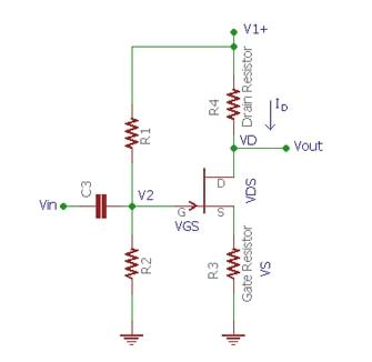 結(jié)型場(chǎng)效應(yīng)管偏置方式