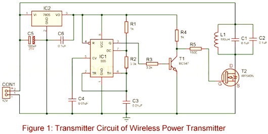 無(wú)線充電器電路